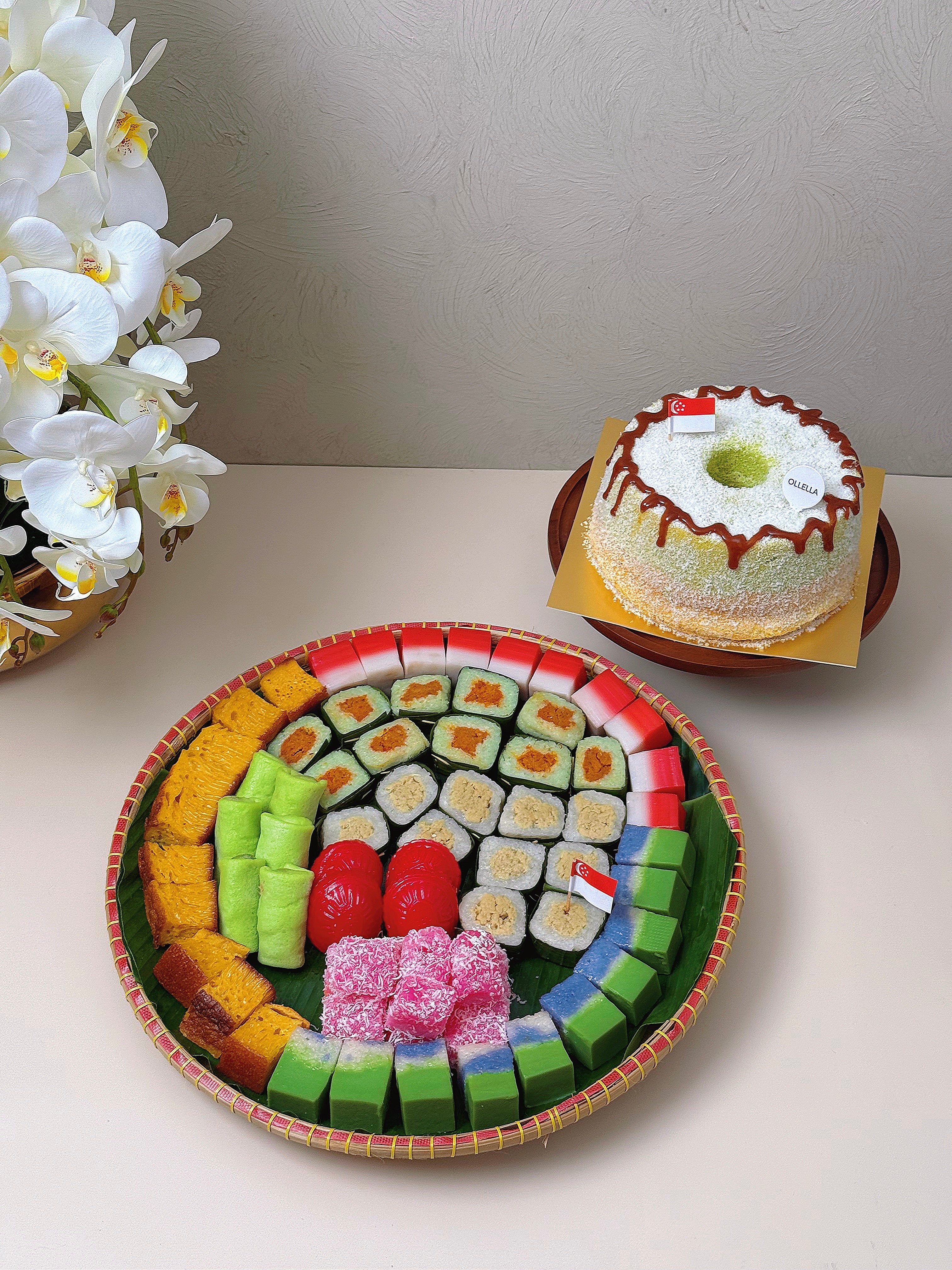 National Day Combo Kueh & Cempedak Pandan Chiffon