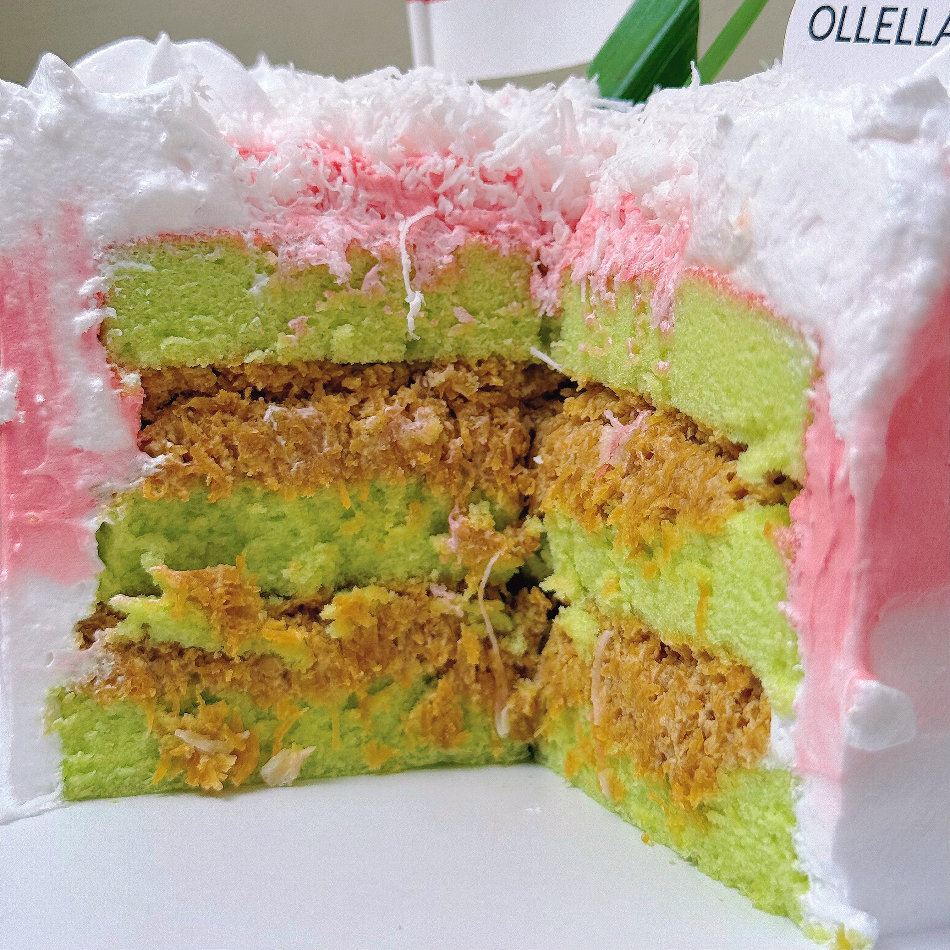 National Day Dairy-Free Ondeh Ondeh Cake