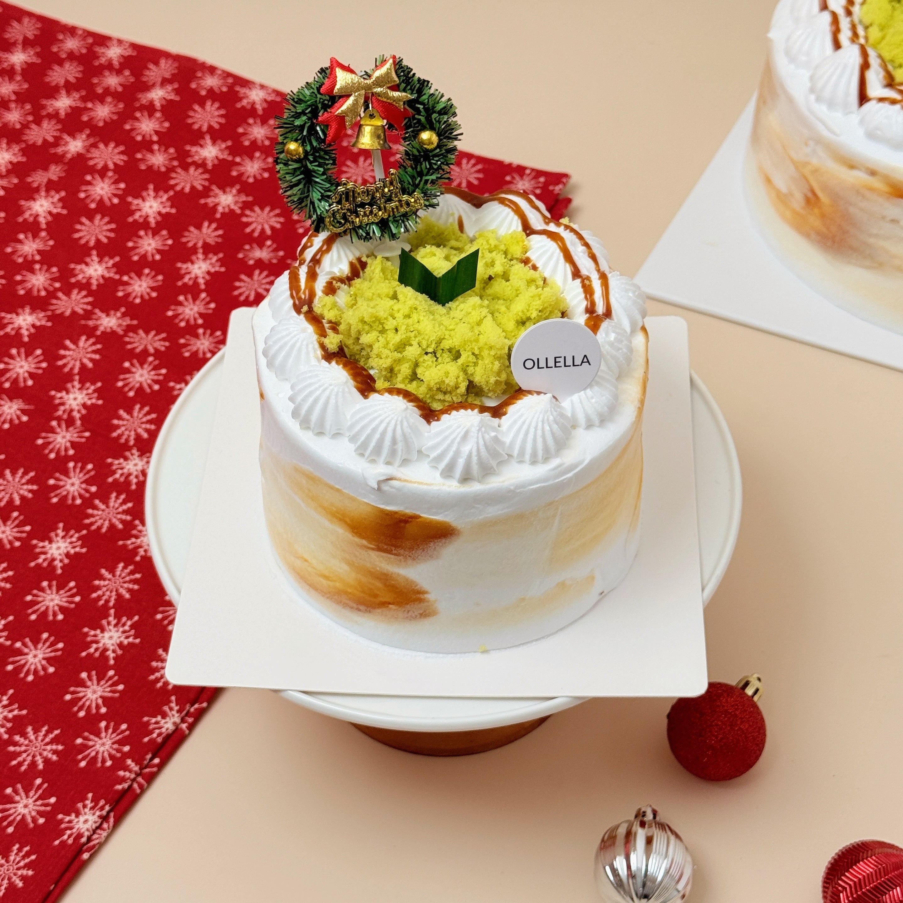 Dairy-Free Ondeh Ondeh Cake (Christmas Edition)