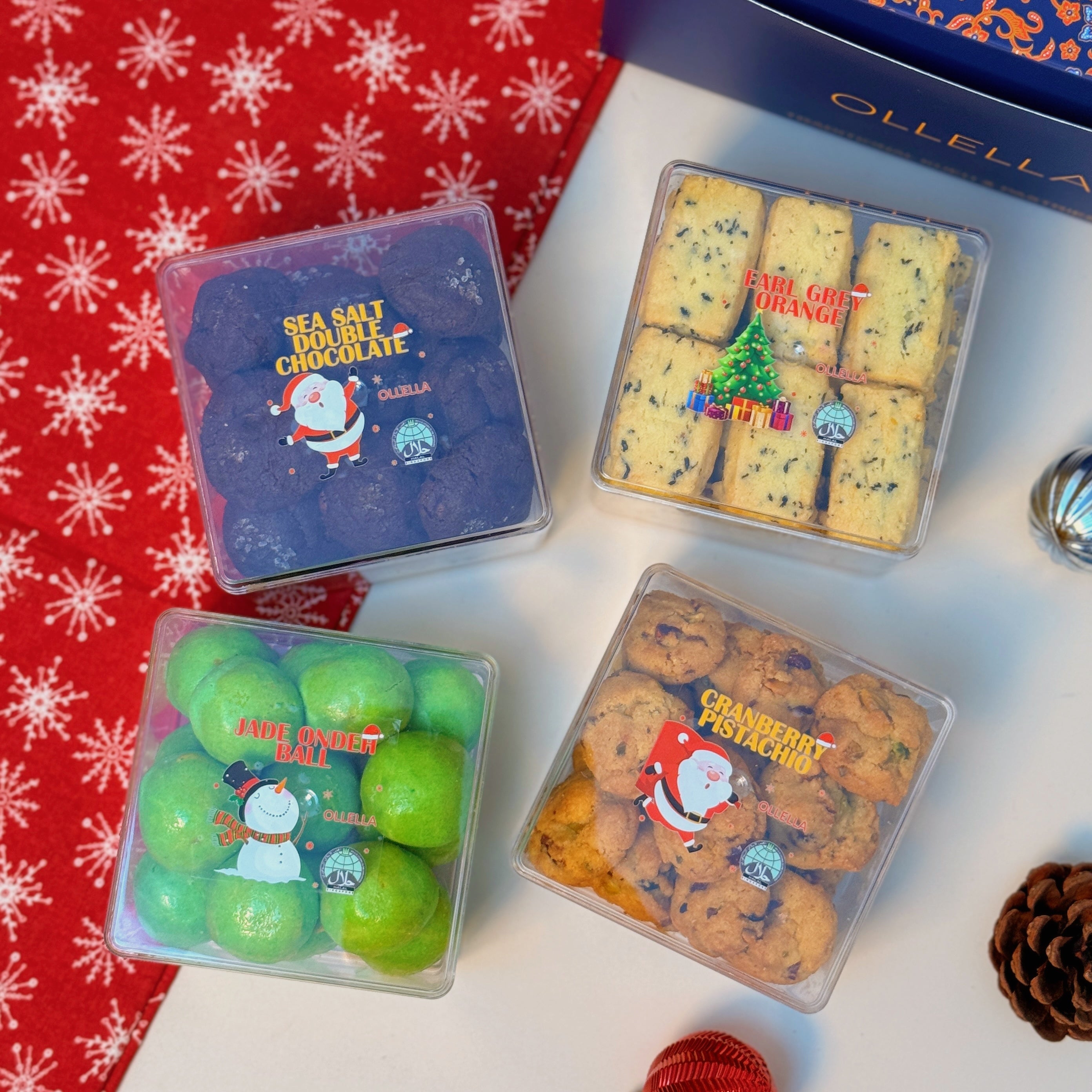 Ollella Christmas Cookie Gift Set