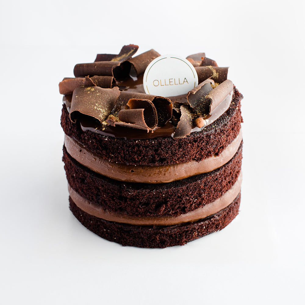 Dark Chocolate Blackout Cake
